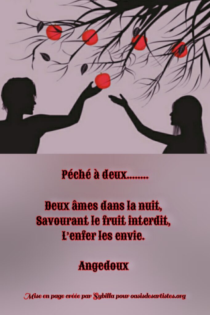 Angedoux : "Péché à deux.................