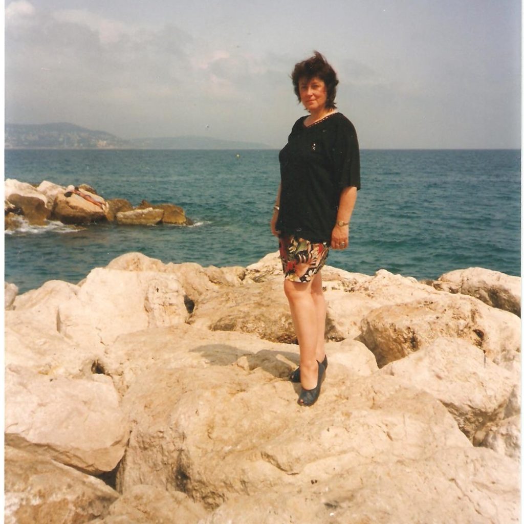 Selenia à Nice en 1992