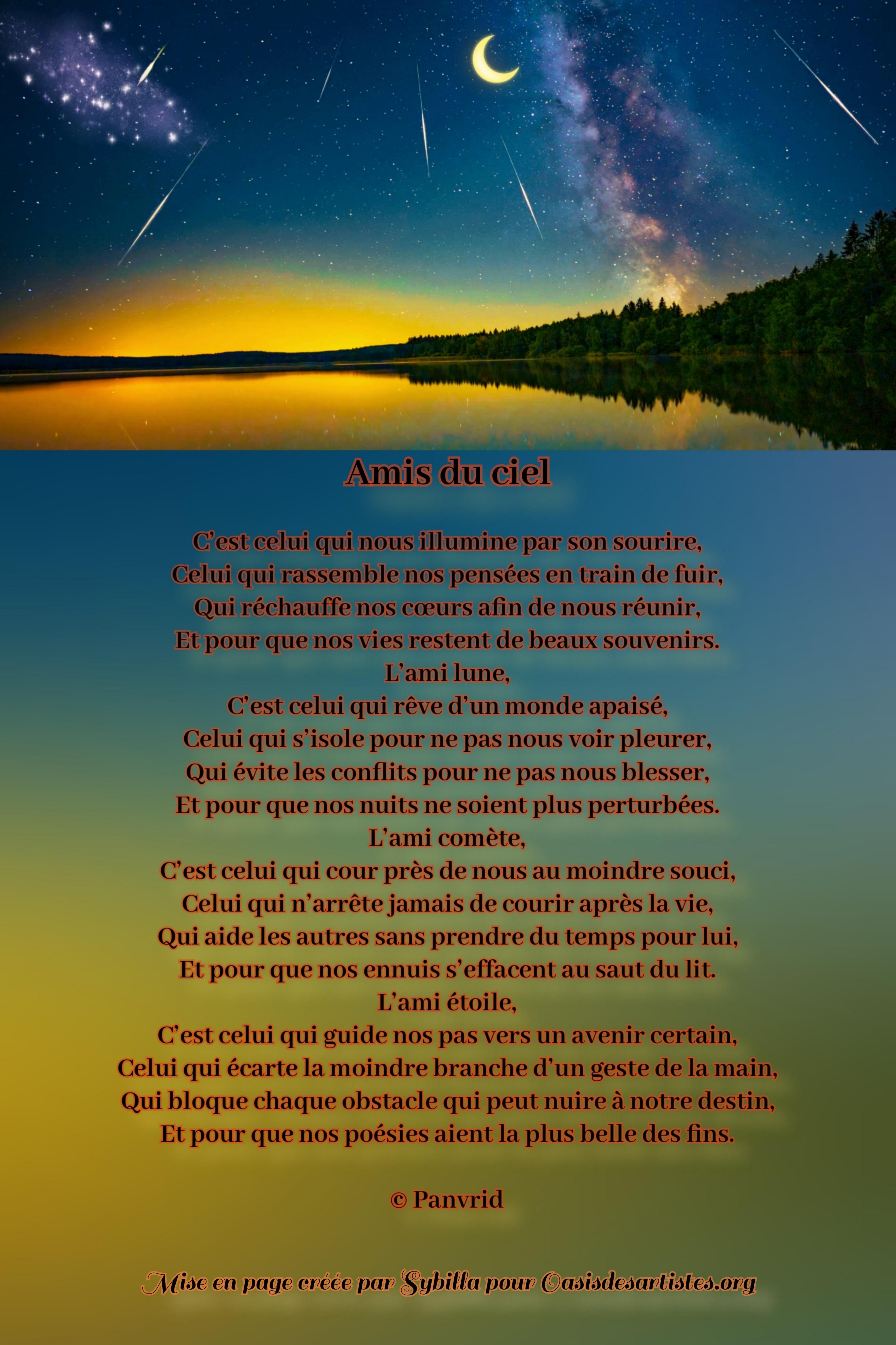 Panvrid "Amis du ciel" 